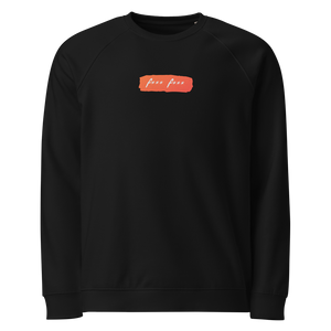 Sweatshirt représentant 2 dj français, un avec un appareil photo et l'autre avec un skateboard à la main