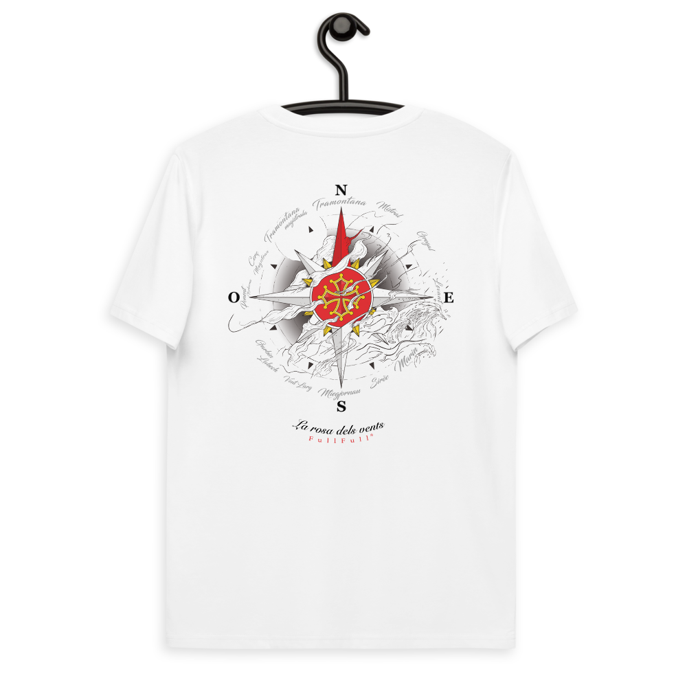 T-shirt Rose des vents en Occitanie - Rosa dels vents FullFull